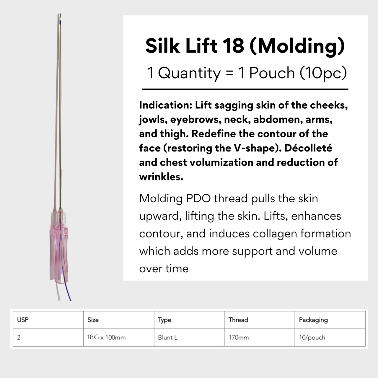 Silk Lift Pouch